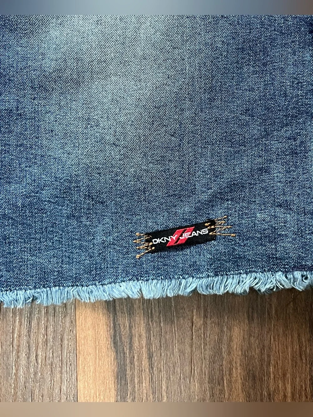 Vintage Y2K/90s DKNY Jeans denim midi skirt